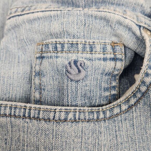 Gloria Vanderbilt Jeans Women’s 16 Blue Amanda Straight Denim Cotton Blend - Picture 5 of 16